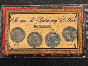 Susan B. Anthony Dollar Set