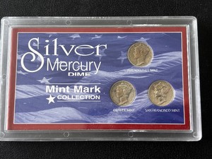 Mercury Dime Mint Mark Collection