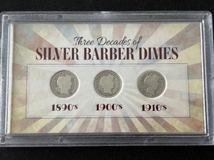 Barber Dime Collection