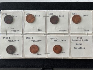 1982 Lincoln Cent Set
