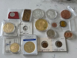 Coins, Tokens, Silver