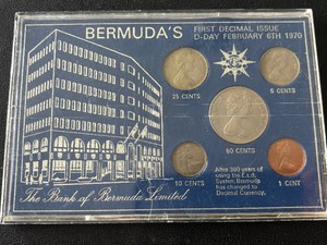 1970 Bermuda Coin Set