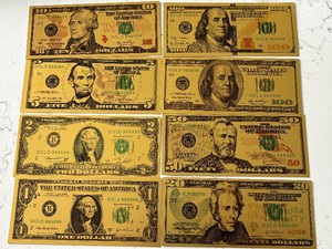 24K Gold Foil Notes