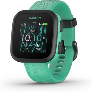 $150 Garmin Bounce , Kids Smartwatch, Two-Way Text and Voice Messaging, Location Tracking, Green Burst
