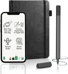 $75 SyncPen Digital Notebook Smart Pen Set  Real Time Sync from Paper to App, Bluetooth Pen with OCR and Audio Recording  Gift for Students, Creators & Professionals