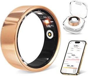 $36 Smart Ring with Heart Rate, Blood Oxygen, Sleep Tracker, Step Tracker