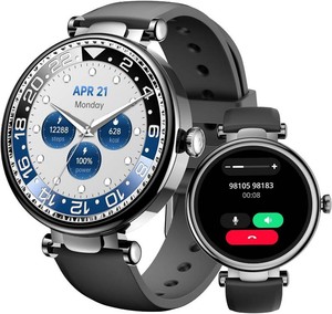 $70 TOZO S8 AMOLED Smart Watch for Women Men, 3ATM Waterproof Fitness Tracker