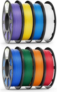 $50 Pre-Dried PLA Basic, 8 x 250g Bundle for Bambu Lab 3D Printers
