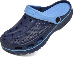 $34 ChayChax Mens Womens Arch Support Clogs with Removable Cushion Footbed Size 12-13 Women10.5-11.5 Men