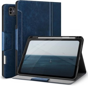 $39 Antbox for iPad Pro 11 Inch Case M5 2025M4 2024 Vegan Leather, Blue