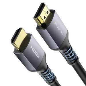 $27 Stouchi 8K Long HDMI Cables 25FT, 48Gbps Ultra High Speed HDMI  Cord, CL3 in Wall Rated, 8K60 4K120 144Hz eARC SBTM HDR10 Dolby Compatible for PS5, Xbox Series X, Apple TV 4K, Fire Roku TV