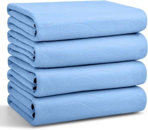 $26 Washable Underpads, 34 x 36,4 Pack, Reusable Bedwetting Incontinence Pads