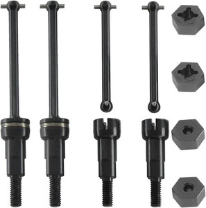 $20 RC Steel Drive Shaft Kit Front & Rear CVD Divershafts for ARRMA 116 Mojave