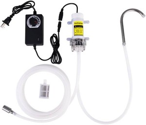 $24 Food Grade Small Electric Water Transfer Pump,110V,Adjustable Speed 0-2LPM