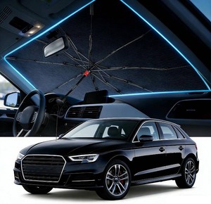 $21 Upgraded Windshield Sun Shade Umbrella - Thickened Silver Titanium Coating