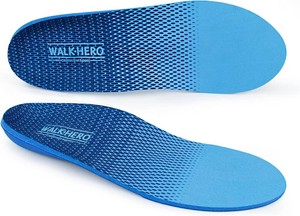 $20 WalkHero Arch Support Inserts for Women Men, Relieve Plantar Fasciitis