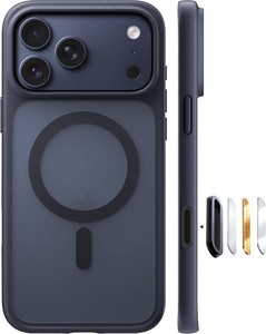 $26 TORRAS Magnetic Shockproof for iPhone 17 Pro Case, Camera Control, Black