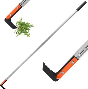 $23 Crack Weeder with Spring Steel L-Shaped Blade 59in Adjustable Stainless Steel Handle Garden Crevice Weeding Tool for Sidewalks Driveways Patios