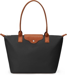 $28 KALIDI Tote Bag for Women Nylon Top-Handle Purse,Large Capacity Shoulder Hobo handBag with Zipper Leisure Foldable Weekend