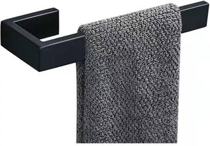 JOPOFI Hand Towel Holder, Towel Ring - Matte Black