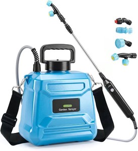 1.3 Gallon Battery Powered Garden Sprayer, Electric Plant Sprayer
