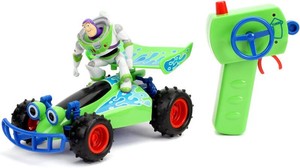 $44 Jada Toy Story Turbo Buggy RC Buzz Lightyear 1 24 Scale Remote Control Car with Turbo Boost 2.4GHz USB Rechargeable Toys