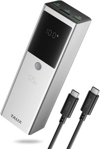 $46 Laptop Power Bank, 12800mAh Portable Charger with 240W USB-C Cable
