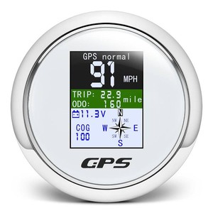 $52 Boat GPS Speedometer Gauge 3-38 85mm Waterpoof for Marine Car