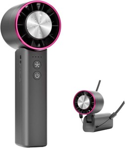 $24 Portable Handheld Fan with Cooling Plate, Foldable, Rechargeable
