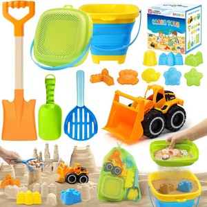 $21 Collapsible Beach Sand Toys for Kids, Sandbox Toys Summer Travel Essentials
