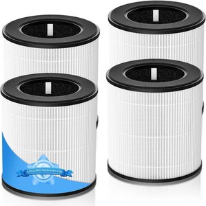 $37 4 Pack B-D02LM05 Replacement Filter for MOOKA B-D02L & M05 Air Purifier