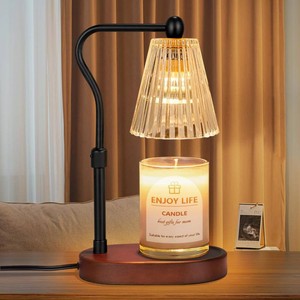 $22 seenlast Candle Warmer Lamp with Timer Dimmer Adjustable Height,Mothers Day Gifts,Electric Wax Warmer Vintage Home Decor for Scented Jar Candles,Birthday Gifts for Women