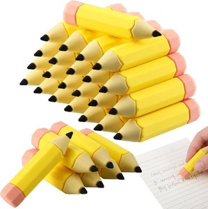 $25 Affrolling 36 Pcs Large Pencil Shaped Eraser Bulk Back to School Party Gift