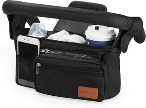$27 Momcozy Universal Stroller Organizer with Insulated Cup Holder