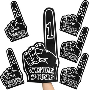$33 Sotiff Giant Foam Finger 6 Pack 18 Inch Were Number 1 Foam Hand