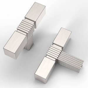$20 Asidrama 6 Pack Brushed Satin Nickel Kitchen Cabinet Knobs for Dresser Drawers - Zinc Hardware
