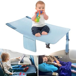 $26 COZYBONDER Toddler Airplane Bed, Kids Airplane Seat Extender Travel Bed, Kids Airplane Travel Essentials, Airplane Must Have for Toddlers, Portable Plane Foot Rest for Flights