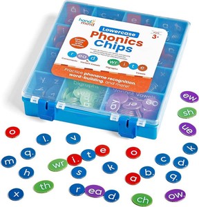 $25 hand2mind Lowercase Phonics Chips, Reading Tools for Kids, Ages 3