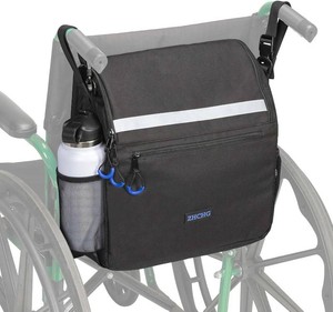 $28 Wheelchair Bags to Hang on Back, Wheel Chair Accessories Storage Bag