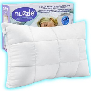 $49 Nuzzle Pillow Standard Adjustable Neck Pillow,Soft Luxury Hotel Feel