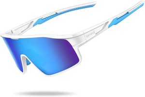 $24 Lamicall Polarized Kids Baseball Sunglasses for Age 6-10 - UV400 Protection Sports Cycling Sun Glasses for Boys Girls
