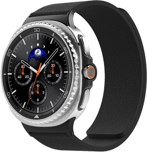 $20 Nereides Magnetic Silicone Band Compatible with Samsung Galaxy Watch 98 40mm 44mm, Watch 8 Classic 46mm, Rugged Soft Waterproof Replacement Strap for Men Women (XL, Black)