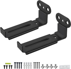 Soundbar Wall Mount, All Metal,Depth Adjustable 3.7-6.3,2 Packs