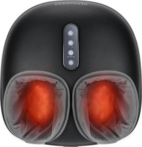 $80 Medcursor Foot Massager with Heat - Shiatsu Feet Massage Machine Delivers Relief for Tired Muscles & Plantar, Deep Kneading Therapy, Multi-Level Settings for Home, Office Use, Size up to 13