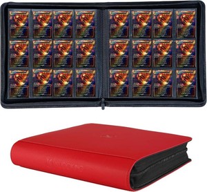 $25 1200 Pockets Trading Card Binder (RED)