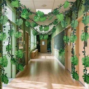 $30 Preboun 27 Pcs Jungle Safari Decor Artificial Vines for Swamp Theme Party