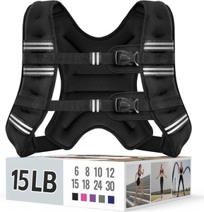 $30 Zeerun Weighted Vest, 6810121518202430LB for Men Women