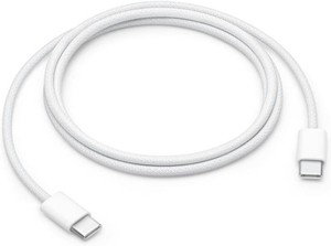 Apple 60W USB-C to USB-C Woven Charge Cable (1 m) Fast and Convenient Charging