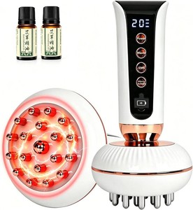 $60 4-in-1 Lymphatic Drainage Massager - Body Sculpting Machine - Anit Cellulite Massage Tool for Cellulite Reduction, Fat, Pain Relief on Legs, Arms, Belly, Butt & Stomach