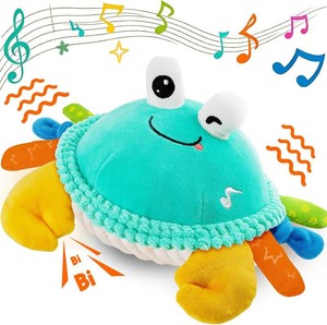 Crawling Crab Baby Tummy Time Toys - Infant Musical Toy